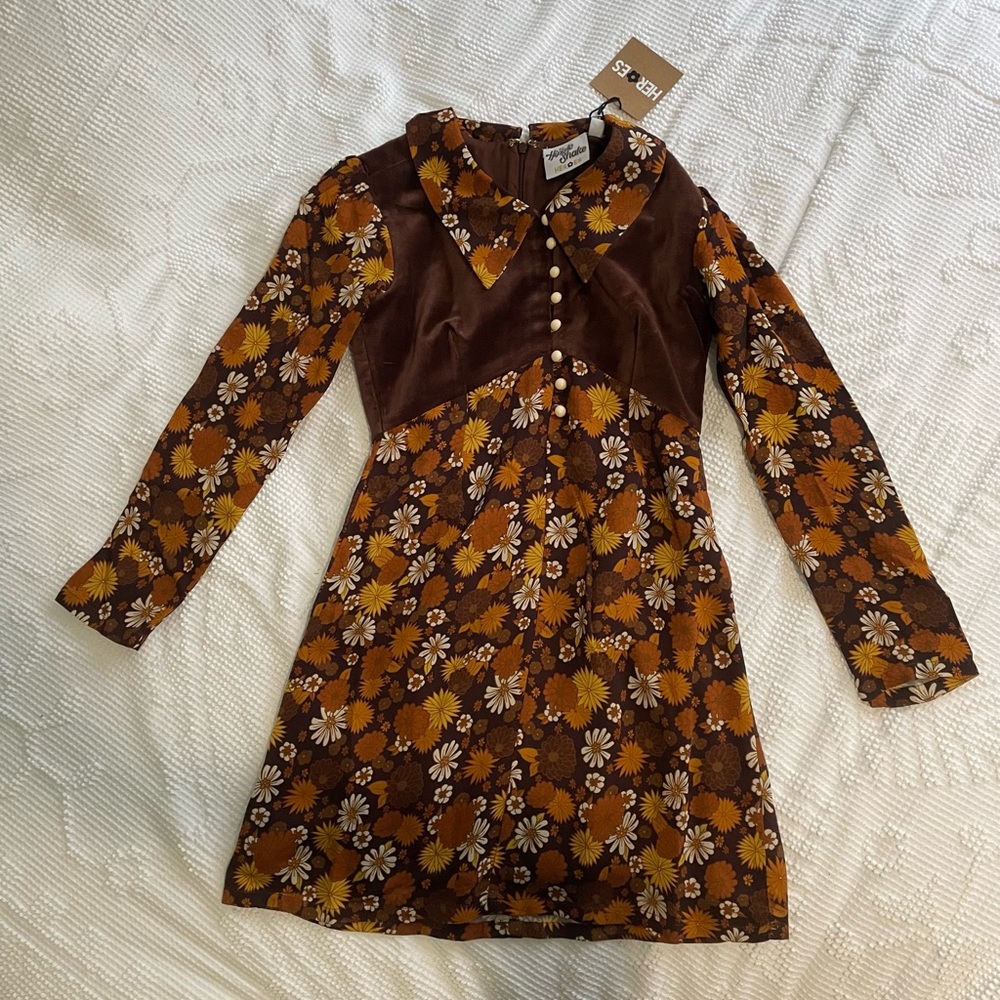 Hippie Shake Elenore Mini Dress - UK 8